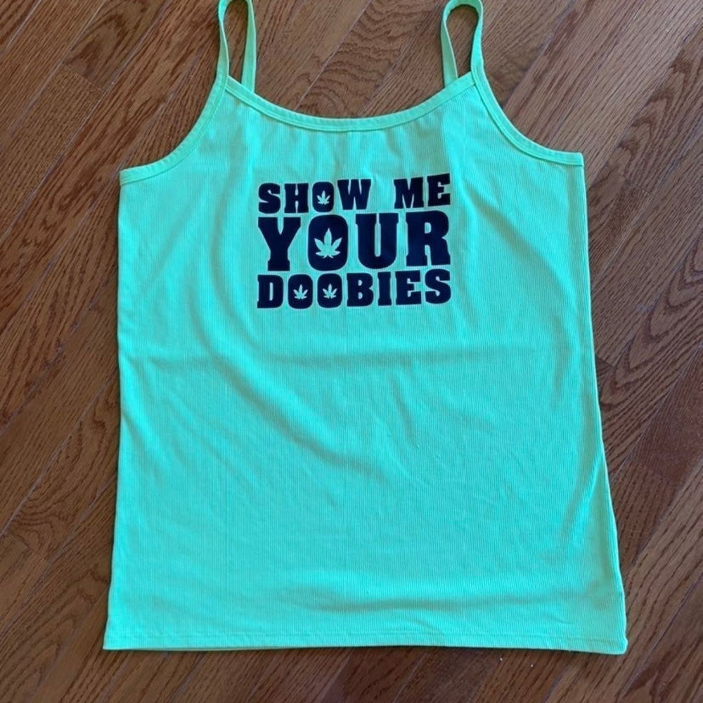 Show me your doobies tank top